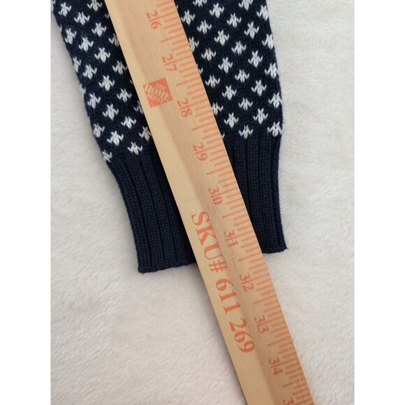 Long Wharf Supply Co Edgartown SeaWell Quarter Zip Navy Blue Sweater NWT Small - Picture 11 of 15